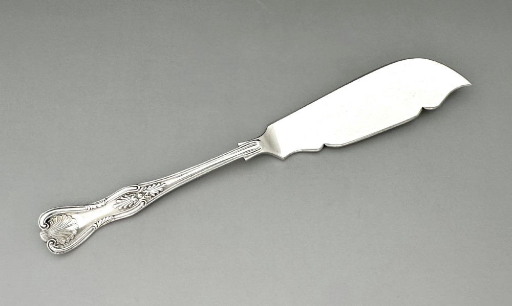 A useful silver Kings pattern butter knife View II