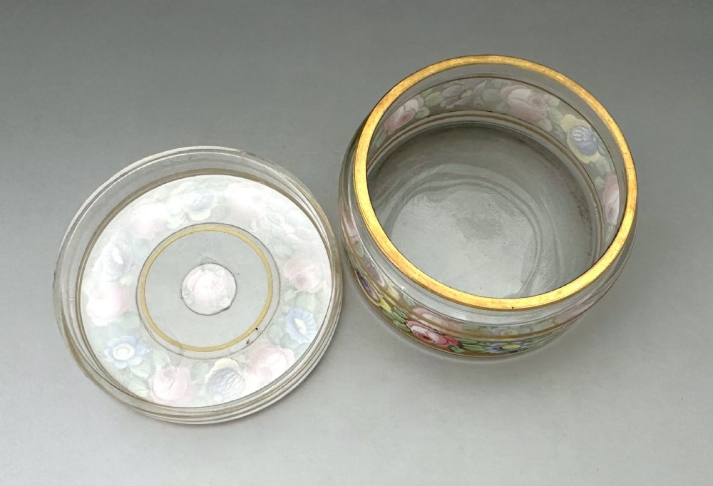 A wonderful 19th century gilded and enamelled trinket box View IV