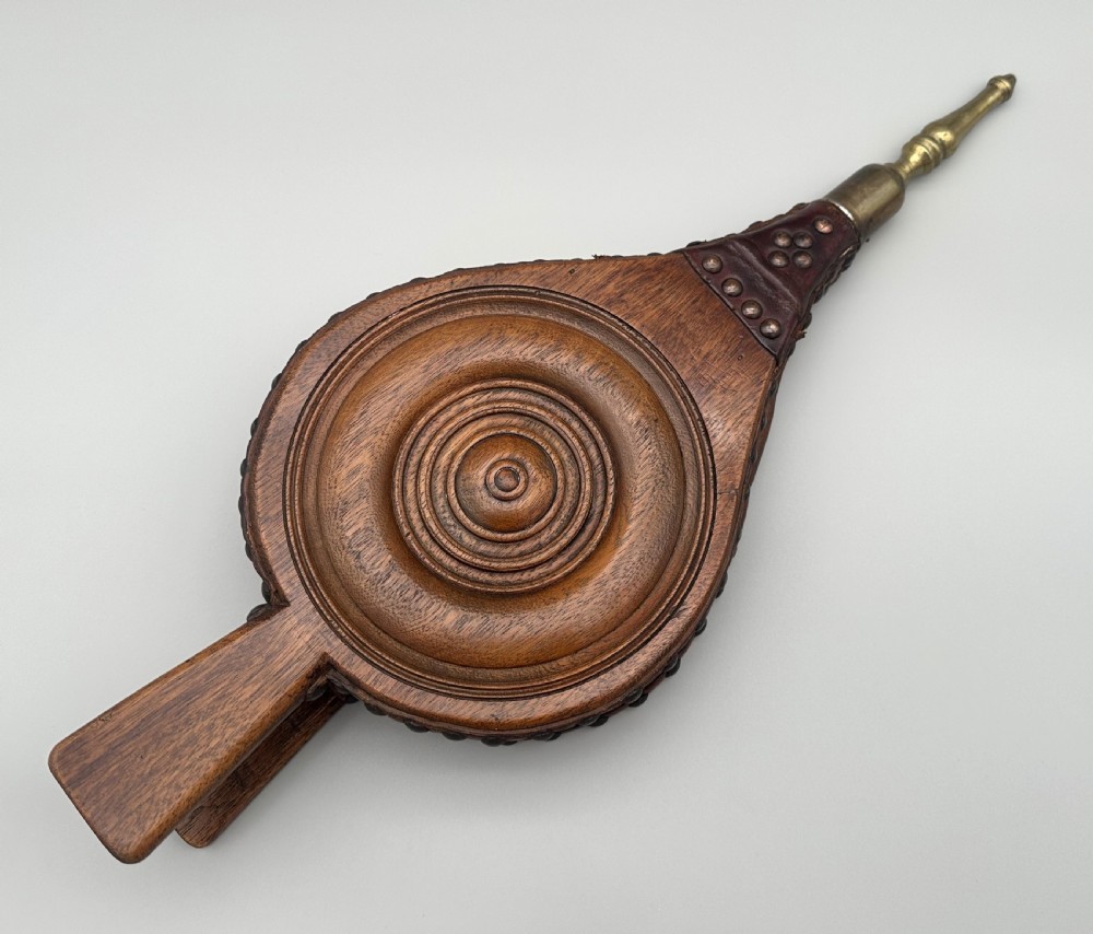 An excellent pair of Mahogany fireside bellows View IV