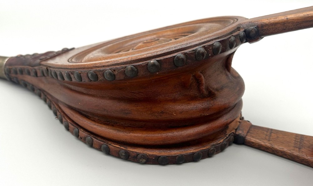 An excellent pair of Mahogany fireside bellows View VIII