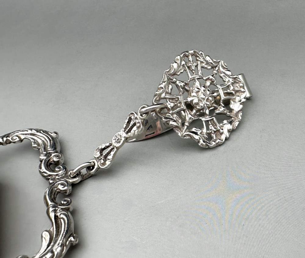 A fabulous cast silver Edwardian spool knave View III