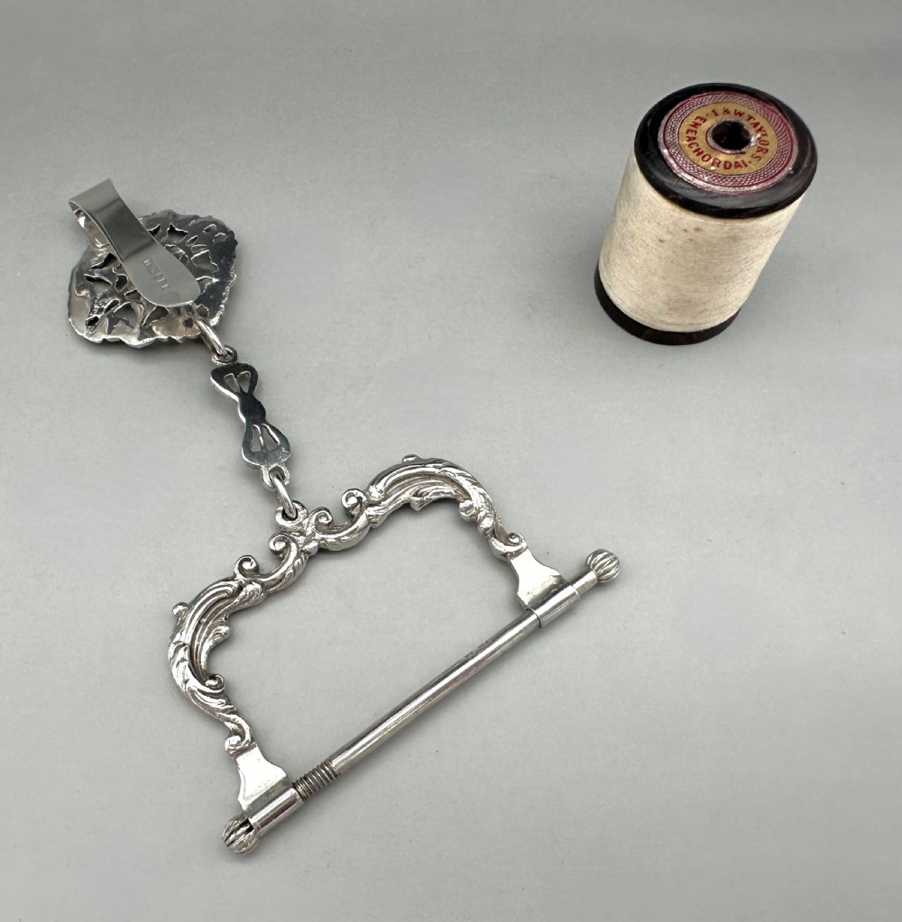 A fabulous cast silver Edwardian spool knave View VII