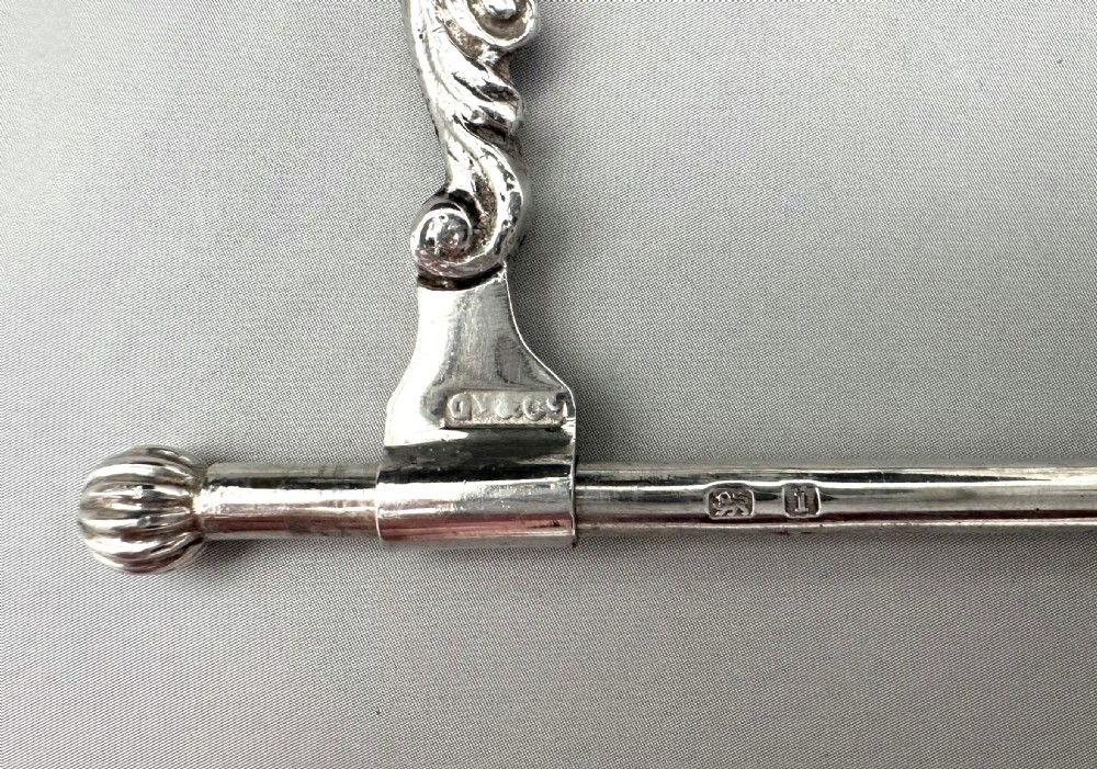A fabulous cast silver Edwardian spool knave View VIII