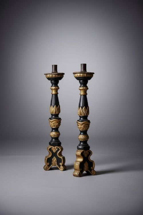 BAROQUE STYLE CANDLESTICKS