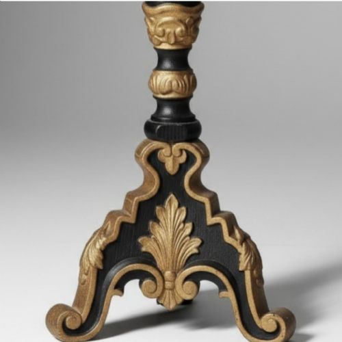 BAROQUE STYLE CANDLESTICKS - ADDITIONAL PHOTO 1