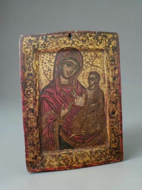 Greek Orthodox Devotional Icon Panel