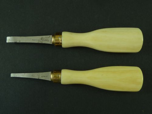 PAIR HAWKSLEY IVORY HANDLED TURNSCREWS GUN PISTOL ACCESSORY - ADDITIONAL PHOTO 1