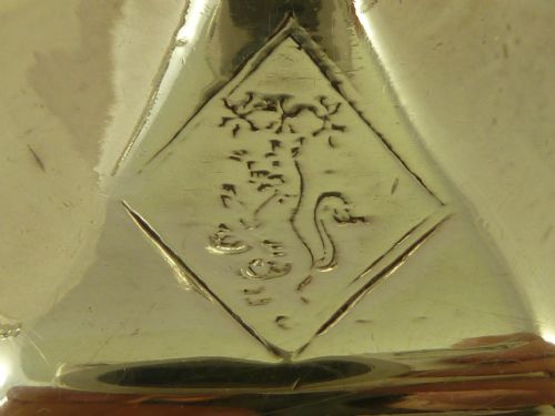 1721 ENGLISH BRITANNIA STANDARD SEAMED CAST SILVER TAPERSTICKS DAVID GREEN LONDON CANDLESTICKS - ADDITIONAL PHOTO 3