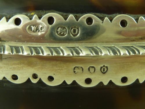 VICTORIAN TORTOISESHELL SILVER JEWELLERY BOX WILLIAM COMYNS 1889 ANTIQUE - ADDITIONAL PHOTO 7