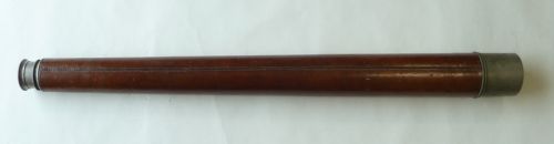 cary london telescope tapered leather - CATEGORY: ANTIQUE MISCELLANEOUS - DATED 1910