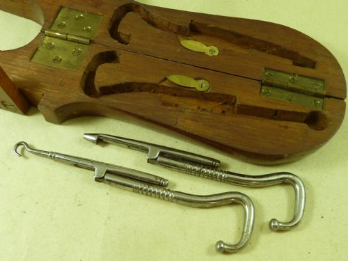 ANTIQUE COMBINATION BOOT JACK BOOT PULLER FOLDING MAHOGANY MILITARY CAMPAIGN - ADDITIONAL PHOTO 3