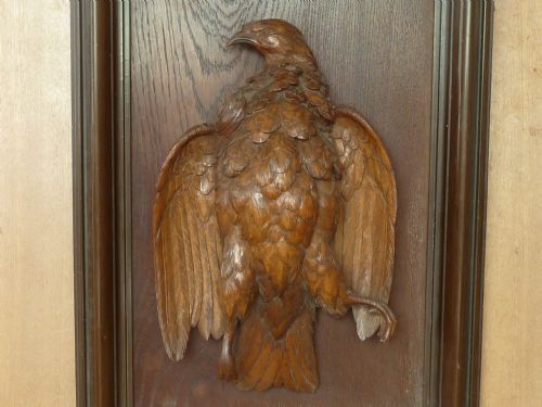 CARVED HANGING GAME BIRD FRAMED PANEL TROPHY VICTORIAN - ADDITIONAL PHOTO 2