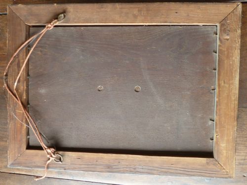 CARVED HANGING GAME BIRD FRAMED PANEL TROPHY VICTORIAN - ADDITIONAL PHOTO 6