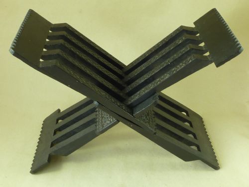 FOLDING EBONY KORAN STAND X REHAL LECTERN CARVED ISLAMIC QURAN PUZZLE - ADDITIONAL PHOTO 4