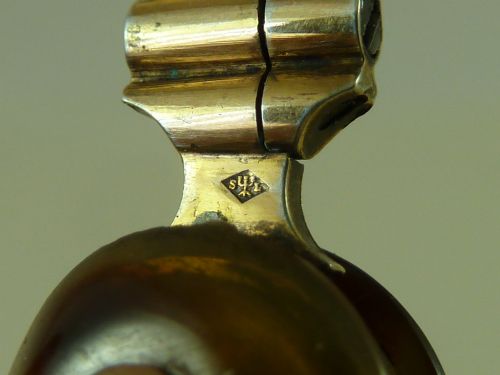 SILVER GILT TORTOISESHELL LORGNETTES OVAL FRAME SPECTACLES ANTIQUE - ADDITIONAL PHOTO 8