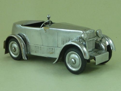dunhill bolide mg m type sports car table cigarette lighter novelty - CATEGORY: ANTIQUE METAL - DATED 1930