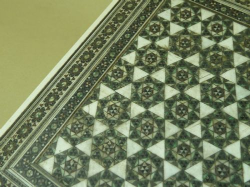 ANGLO INDIAN SADELI MOSAIC WARE BOX JEWELRY TRINKET - ADDITIONAL PHOTO 9