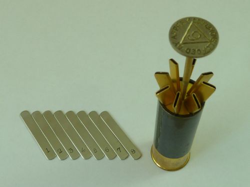 ASPREY CARTRIDGE PLACE FINDER BUTT MARKER SHOTGUN SHOOTING NOVELTY - ADDITIONAL PHOTO 8