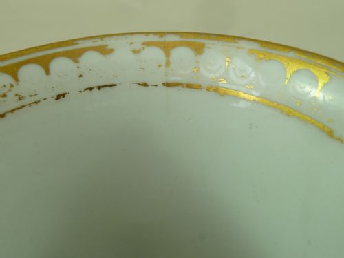 BRITISH BIRDS CHAMBERLAINS WORCESTER PORCELAIN CUP SAUCER HAND PAINTED MARKED ANTIQUE - ADDITIONAL PHOTO 9