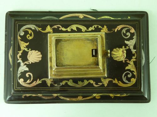 NAPOLEON BONAPARTE DESK SEAL FRENCH SILVER GILT PIQUET WAX INTAGLIO ANTIQUE - ADDITIONAL PHOTO 4
