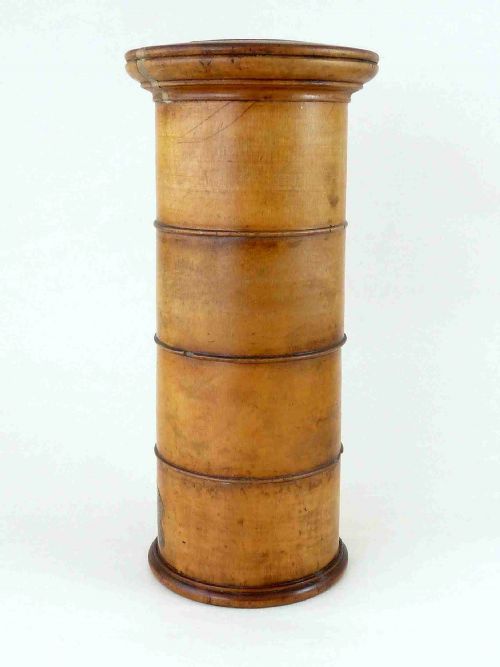 VICTORIAN SYCAMORE FOUR TIER SPICE TOWER TREEN - ADDITIONAL PHOTO 3