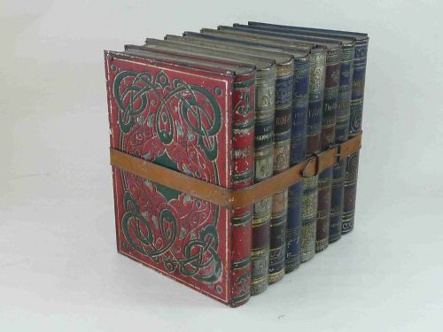 HUNTLEY PALMER BOOKS BISCUIT TIN SIR WALTER SCOTT WAVERLEY - ADDITIONAL PHOTO 2