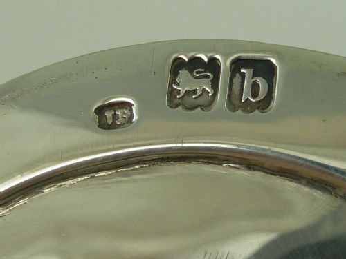 VICTORIAN HORSE HOOF HALLMARKED SILVER INKWELL JACK SPRAT 1887 TAXIDERMY - ADDITIONAL PHOTO 5