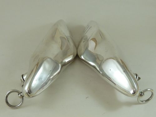 SILVER PLATE SHOE HEATERS WARMERS SMITHS PATENT VERNU - ADDITIONAL PHOTO 4