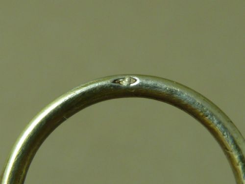 FRENCH FIGURAL SILVER GILT QUIZZING GLASS MONOCLE MAGNIFIER - ADDITIONAL PHOTO 4