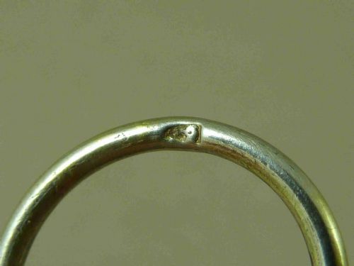 FRENCH FIGURAL SILVER GILT QUIZZING GLASS MONOCLE MAGNIFIER - ADDITIONAL PHOTO 5