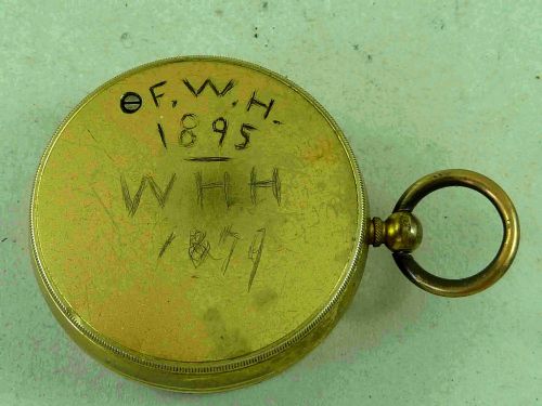 VICTORIAN POCKET COMBINATION ANEROID BAROMETER ALTIMETER THERMOMETER COMPENSATED GILT BRASS - ADDITIONAL PHOTO 4