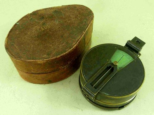 WATKINS CLINOMETER J HICKS PRISMATIC SURVEYORS COMPASS MILITARY COMPENDIUM - ADDITIONAL PHOTO 1