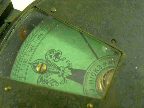 WATKINS CLINOMETER J HICKS PRISMATIC SURVEYORS COMPASS MILITARY COMPENDIUM - ADDITIONAL PHOTO 4