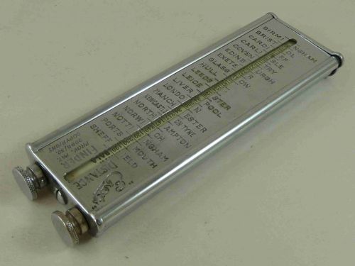 enots distance finder motoring driving calculator ruler - CATEGORY: ANTIQUE MISCELLANEOUS - DATED 1930