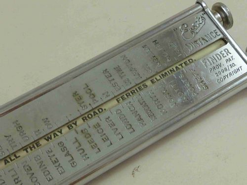 ENOTS DISTANCE FINDER MOTORING DRIVING CALCULATOR RULER - ADDITIONAL PHOTO 5