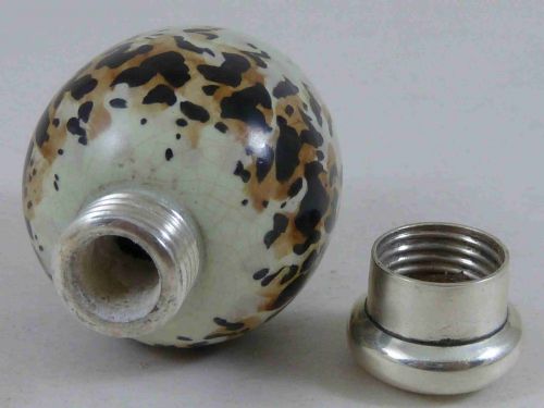 1886 SAMPSON MORDAN NOVELTY BIRDS EGG PERFUME SCENT BOTTLE MACINTYRE ANTIQUE - ADDITIONAL PHOTO 3