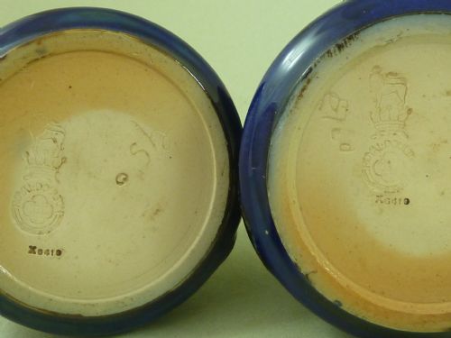 1905 ADMIRAL LORD NELSON COMMEMORATIVE TEA SET ROYAL DOULTON STONEWARE - ADDITIONAL PHOTO 5