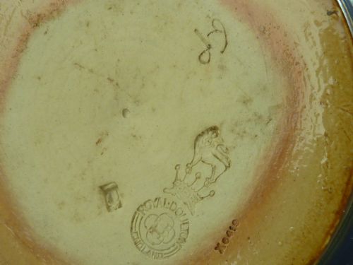 1905 ADMIRAL LORD NELSON COMMEMORATIVE TEA SET ROYAL DOULTON STONEWARE - ADDITIONAL PHOTO 7