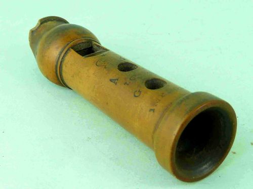BOXWOOD BIRD CALL SONG WHISTLE SMALL RECORDER FLUTE IMPROVED CROWN MARK - ADDITIONAL PHOTO 3