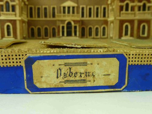 OSBOURNE HOUSE CARD MODEL SOUVENIR IOW VICTORIAN - ADDITIONAL PHOTO 1