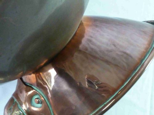 VICTORIAN FOUR GALLON MEASURE VR MARKED SEAMED MEASURING JUG - ADDITIONAL PHOTO 7