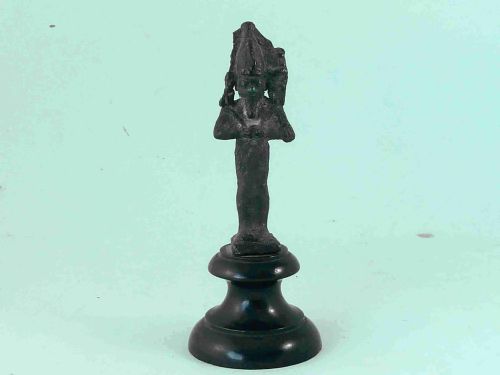 osiris ancient egyptian bronze figure 500 bc statue original mounted antiquity - CATEGORY: ANTIQUE METAL - DATED BEFORE 1700