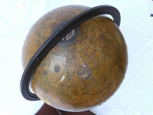 NEWTONS NEW IMPROVED TERRESTRIAL LIBRARY TABLE DESK GLOBE ANTIQUE - ADDITIONAL PHOTO 6