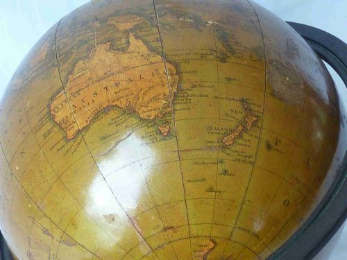 NEWTONS NEW IMPROVED TERRESTRIAL LIBRARY TABLE DESK GLOBE ANTIQUE - ADDITIONAL PHOTO 7