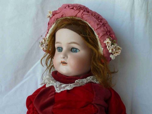 LARGE KAMMER REINHARDT SIMON HALBIG GERMAN BISQUE DOLL STAR 70 SLEEP EYES - ADDITIONAL PHOTO 2