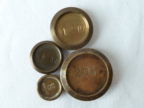 VICTORIAN BRASS SHOP SCALES BALANCE BRASS WEIGHTS HUNT CO LONDON - ADDITIONAL PHOTO 7