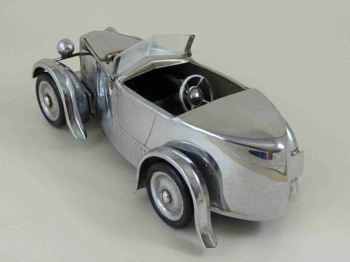 DUNHILL BOLIDE MG CAR TABLE CIGARETTE LIGHTER NOVELTY BLEI BOTTONI BOOK - ADDITIONAL PHOTO 3