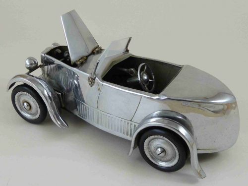 DUNHILL BOLIDE MG CAR TABLE CIGARETTE LIGHTER NOVELTY BLEI BOTTONI BOOK - ADDITIONAL PHOTO 7