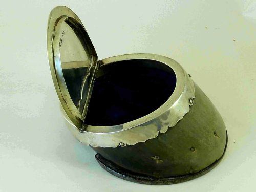 VICTORIAN DUBLIN SILVER HORSE HOOF BOX 1897 DEEPDENE IRISH PEERAGE TAXIDERMY - ADDITIONAL PHOTO 5