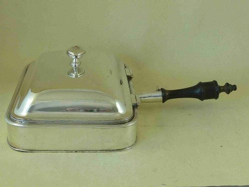 GEORGIAN SILVER OLD SHEFFIELD PLATE TOASTED CHEESE DISH - ADDITIONAL PHOTO 2